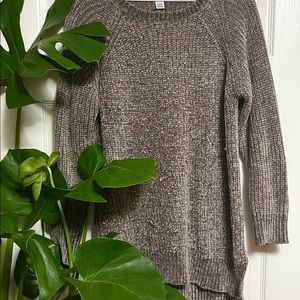 ReVamped Light Brown Knit Sweater Size SM